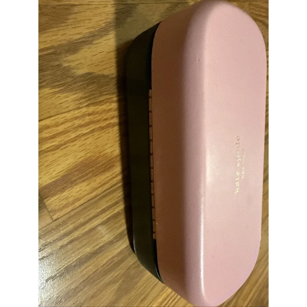 Kate Spade New York Hard Shell Glasses Case Hello Sunshine Sunglasses Pink Green